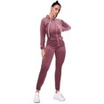 thumbnail image 1 of Conjunto Pants Mujer Sudadera Y Pant Aterciopelado Set Dama, 1 of 4