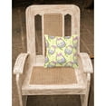 thumbnail image 2 of Carolines Treasures BB7490PW1818 Easter Basket and Eggs Fabric Decorative Pillow  18H x18W multicolor, 2 of 2