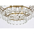 thumbnail image 4 of Elegant Lighting Mila Suspension 20 Pouces en Laiton, 4 of 4