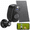 Black, variant on Solar Wireless Security Camera Outdoor, Battery Powered, 2K Color Night Vision, AI PIR Detection, 2.4GHz/5GHz WiFi, Two-Way Audio, Waterproof