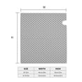thumbnail image 5 of Fotbe Gray Plaid Mailbox Covers Post Letter Box Cover Garden Decor Standard Size-25.5x21 in, 5 of 9