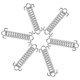 thumbnail image 1 of Houderco 6Ud Mosquetones Con Resorte Para Tiendas De De Carbono Resistente A, 1 of 6
