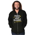 thumbnail image 4 of Military Logo Proud US Army Husband Zip Hoodie Sweatshirt Men Brisco Brands S, 4 of 6