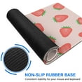thumbnail image 6 of Superior 31.5x11.8 inch Keyboard & Mouse Pad - Non-Slip, Waterproof Gaming Mat with Exciting Summer Fruits Strawberry Leaves Pattern, 6 of 7