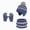 M022-Blue, variant on NOLDARES 3 Pieces Kids Winter Hat Glove Scarf Sets Thick Fleece Knitted Beanie Warmer Gaiter for Boys and Girls(M022-Pink)