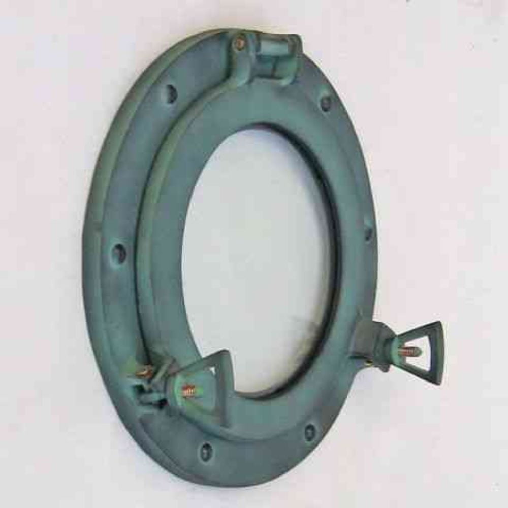 Porthole Glass Green An Elegant Variant Of Nautical Wall Decor