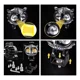 thumbnail image 4 of Un Par Luces Led Para Faros Motos Luz Auxiliares Lupa Autos, 4 of 8