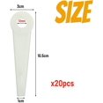 thumbnail image 2 of Edger Blade, RosyFate Pack of 20 Replacement Blades for Edger, Trimmer Blade, Plastic Edger Blade for Stihl Polycut Edger 5-3,6-3,7-3,10-3,20-3,40-3 ., 2 of 5