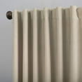 thumbnail image 5 of Sun Zero Amherst Velvet 96-Inch Thermal Total Blackout Back Tab Window Curtain Panel in Ecru, 5 of 10