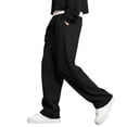 thumbnail image 3 of CCRFTGI Cargo Pants for Men Workout Big and Tall Hiking Pants Active Elastic Joggers for Men Outdoor Travel Sweatpants with Pockets Drawstring Black XXL, 3 of 6