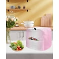 thumbnail image 5 of Pink Ombre Stand Mixer Dust Cover with Storage Pocket & Handles, Pink White Gradient Modern Abstract Art Fits All Tilt Head & Bowl Lift Kitchen Appliance Cover Organizer Bag Accessories, 4.5-5 Quart, 5 of 6