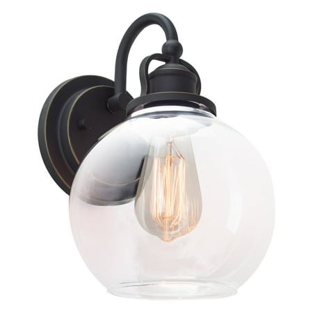 Rustic Outdoor Sconces (Kira Home Onyx 11