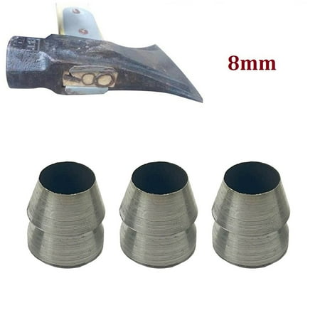 

GLFILL 3Pcs 8mm Round Steel Hammer Handle Wedge Fixed Handle Prevent Loosening