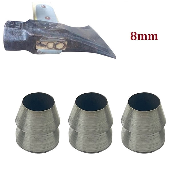 3Pcs 8Mm Round Steel Hammer Handle Wedge Fixed Handle Prevent Loosening Mallets Hammer Plug Umbilical Nail Wedge Hand Tools