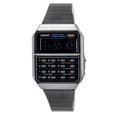 thumbnail image 1 of Casio Vintage Digital Calculator Stainless Steel Quartz CA-500WEGG-1B Men's Watch, 1 of 1