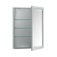 thumbnail image 3 of Avanity EMMA-MC22-DG Emma 22" X 28" Framed Single Door Medicine Cabinet - Grey, 3 of 5