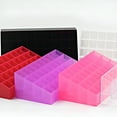 thumbnail image 4 of LAMIRO 40 Slots Lipstick Storage Box Creative Lipstick Jewelry Storage Holder Makeup Desk Organizer for Home Shop (Pink), 4 of 6