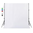 thumbnail image 2 of 1.5x2m Professional Solid Color Screen Photography Background Blending Cloth Studio Backdrop Props (white, 5x7ft), 2 of 3