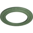 thumbnail image 3 of Ekena Millwork 12"OD x 8"ID x 1/2"P Andrea Ceiling Medallion (Fits Canopies up to 8"), Hand-Painted Athenian Green, 3 of 6