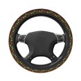 thumbnail image 3 of Elastic Steering Wheel Cover, bell Pepper colors Stretch Thickening Car Steering Wheel Cover Women Men, Steering Wheel Protector Universal 15 in, 3 of 7