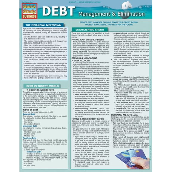 Pre-Owned Debt Management & Elimination (Other)