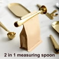 thumbnail image 4 of POINTERTECK Pince à Café 2 en 1 Longue Poignée en Acier Inoxydable Cuillère Sac Alimentaire Scellant Thé Scooper Coloré, 4 of 9