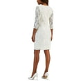 thumbnail image 2 of Kasper Womens Laurissa Lace Knee-Length Sheath Dress, 2 of 2