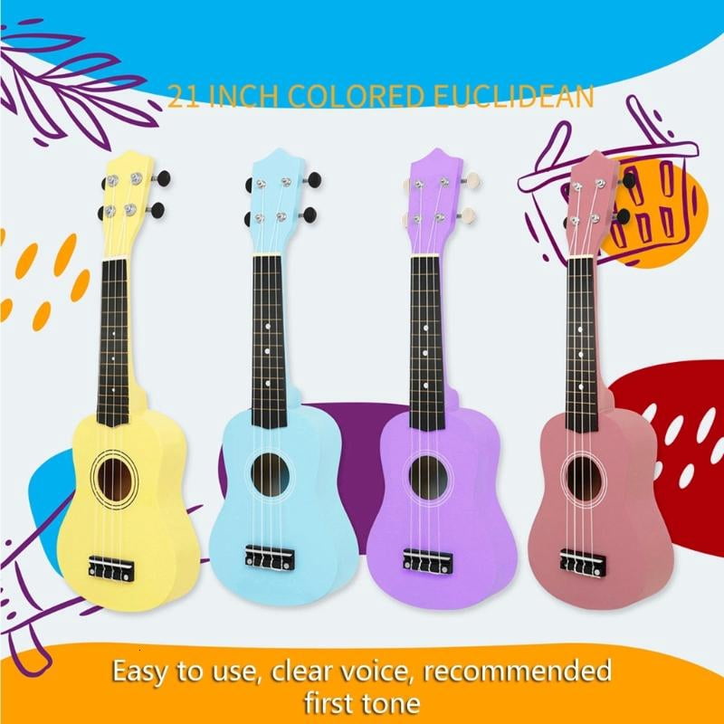 CEORPER Soft and Smooth 21Inch Ukuleles for Beginner Kids and Adults Fast Learn