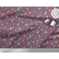 thumbnail image 3 of Soimoi Silk Fabric Egg & Rabbit Animal Print Fabric by The Yard 42 Inch Wide, 3 of 3