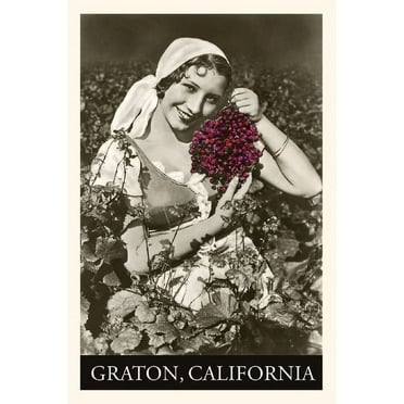Pocket Sized - Found Image Press Journals: Vintage Journal Peasant Woman with Grapes (Paperback)