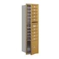 thumbnail image 3 of Salsbury Industries Recessed Private 9 Door Front Load or Rear Load 4C Horizontal Mail Center with 1 Parcel Locker, 3 of 4