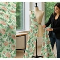 thumbnail image 5 of Soimoi Cotton Poplin Fabric Leaves & Floral Artistic Print Fabric by Yard 56 Inch Wide, 5 of 7