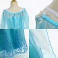 thumbnail image 6 of Girls Snow Queen Cosume Dress Halloween Sequin Princess Long Sleeve Dress up(with Accessories), 6 of 7