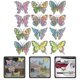 thumbnail image 2 of 12pcs Butterflies Screen Window Magnetic Stickers Butterflies Window Decor Anti-collision Sticker, 2 of 3