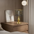 thumbnail image 4 of CIMAXIC Leaf-shaped Lamp Shade for Table Lamp in Gold Iron with Modern Simple Style 1 Set, 4 of 6