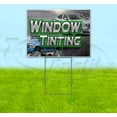 thumbnail image 1 of Window Tinting (18" x 24") Yard Sign, Includes Metal Step Stake, 1 of 6
