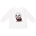 thumbnail image 3 of Inktastic Baby Bald Eagle Boys or Girls Long Sleeve Toddler T-Shirt, 3 of 5