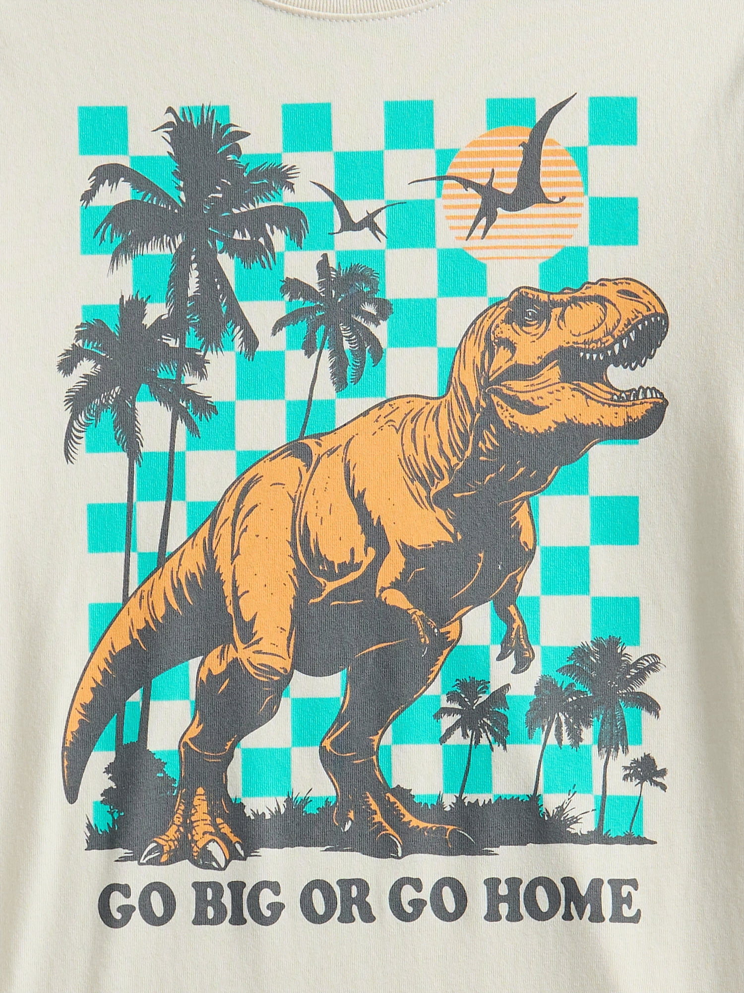 Wonder Nation, Boys' & Big Boys' Go Big Graphic Tee with Short Sleeves, Sizes 4-18