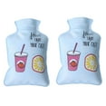 thumbnail image 2 of YAOMOBB Thickened Inner Hot Water Bottle Thickened High Density PVC Hot Water Bottle Reliable Heat Retention, 2 of 6