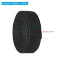 thumbnail image 2 of Uxcell Polyester Taekwondo Colored Ranking Belt For Practitioners Black 1.57"x7.8', 2 of 5