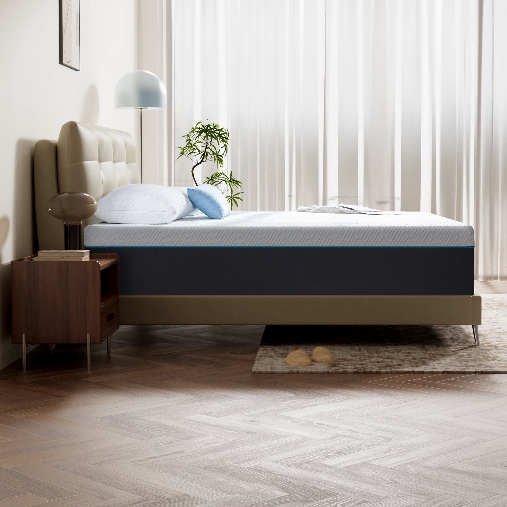 Full Size Mattress, 12" Full Gel Memory Foam Mattress in a Box Breathable Comfortable