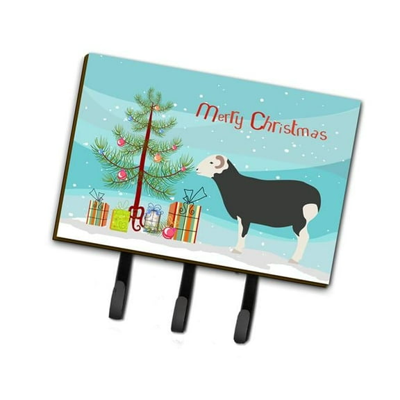 Carolines Treasures BB9337TH68 Herwick Sheep Christmas Leash or Key Holder