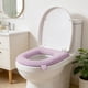 thumbnail image 5 of Cojín EVA para asiento de inodoro - grueso y suave, lavable, antideslizante para inodoros en U, V, O & cuadrados - Gris, Verde, Azul, Rosa, 5 of 6