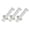 Length 125mm, variant on Almencla 3 Pieces Cue Tip Clamp Billiard Tip Repairing Portable Pool Cue Tip Fastener Length 120mm
