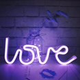thumbnail image 3 of LINLIN LED Neon Sign,Star Neon Sign Night Light Wall LED Neon Lamp USB Battery Powered Led Neon Light Sign for Home Bedroom Bar Party Decoration, 3 of 9