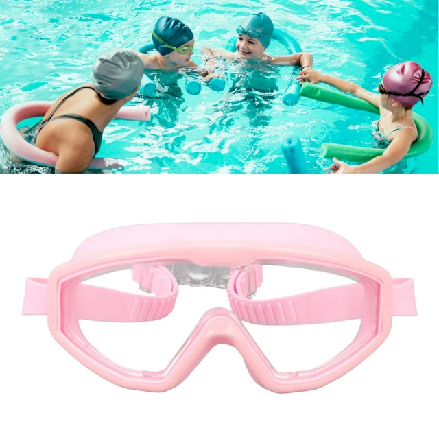 Lunettes de Natation pour Enfants, Lunettes de Natation pour Enfants d'Extérieur Lunettes de Natation HD Antibuée Étanches Lunettes de Plongée pour Filles Garçons
