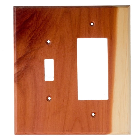 Switch Plate - Traditional - Toggle / Rocker - Tennessee Aromatic Cedar
