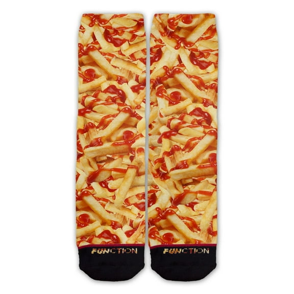 Function - French Fries and Ketchup Fashion Socks