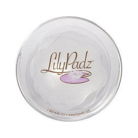LilyPadz Reusable Silicone Nursing Pads (LP-A),One Pair-Regular,Clear