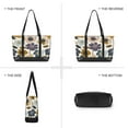 thumbnail image 6 of FORMRS Canvas Laptop Tote Bag for Women with 15.6" Computer Compartments Shoulder Handbag, Colorful Floral, 6 of 7